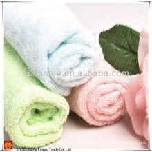 100% cotton printed face towel and white thick face towel